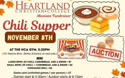 HCC Annual Chili Supper Fundraiser